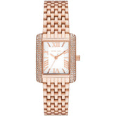 Michael Kors Emery Rosé / Weiss Damenuhr - MK4743